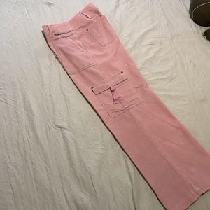 Pink CAbi corduroy trousers